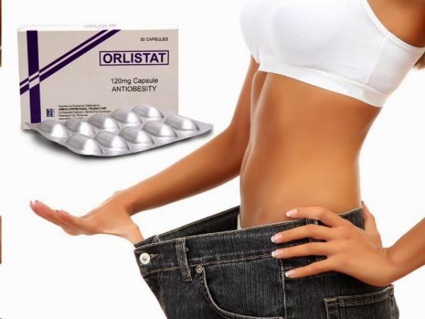 Pillola dimagrante Xenical Orlistat per le persone in sovrappeso.