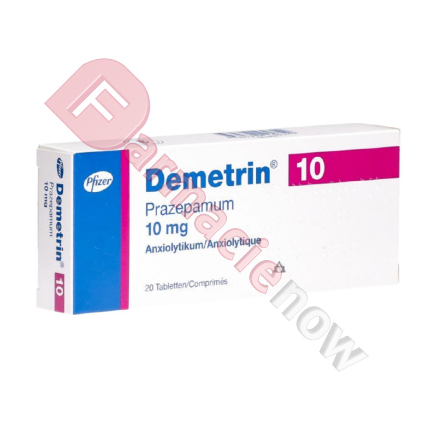 Kaufen Demetrin (Prazépam) 10mg. Demetrin, Mono Demetrin in Deutschland