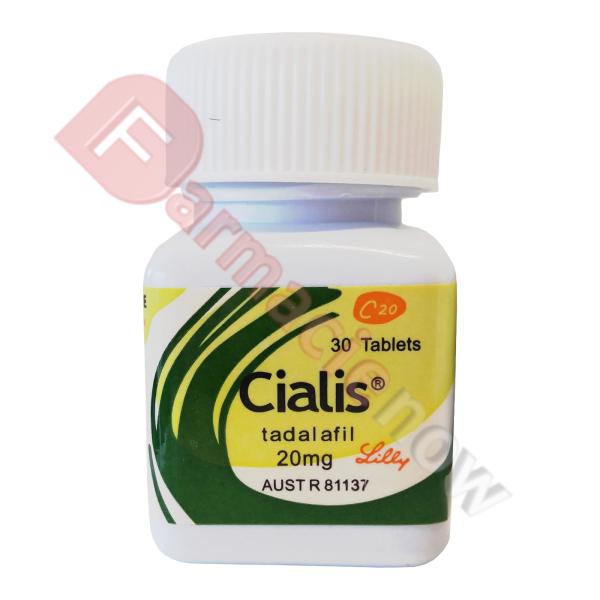 Cialis 20mg – bottle of 30 pills