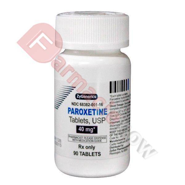 Generico Paxil (Paroxetine) 40mg