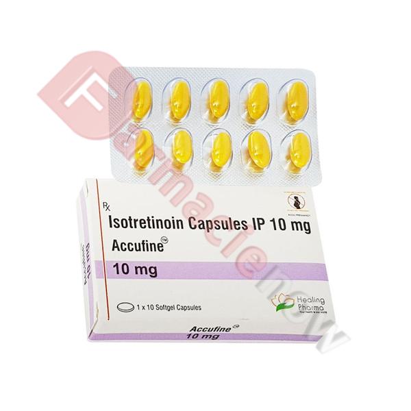 Accufine (Isotretinoína) 10mg
