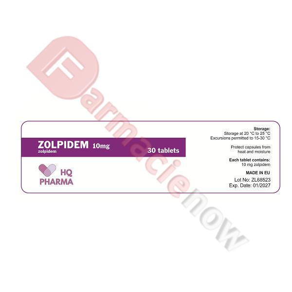 Zolpidem HQ Pharma 10mg