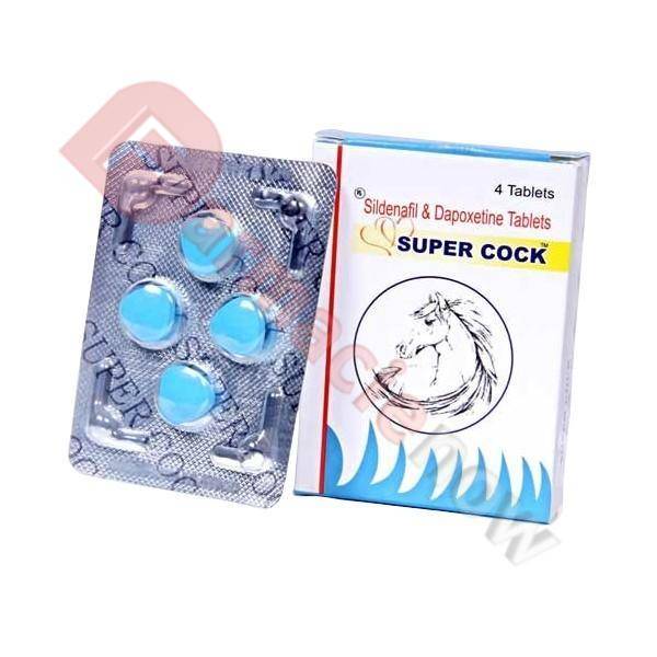 Super Cock (Силденафил+Дапоксетин) 160мг
