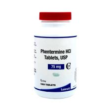 Phentermine HCI 75mg marca Lannett
