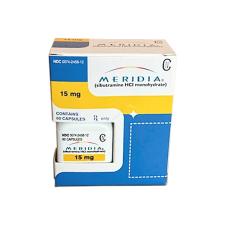 Meridia (Sibutramin) 15mg  - Verpackung 60 Tabletten