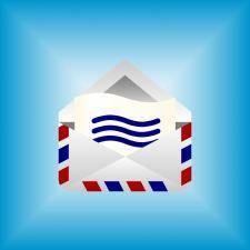 Air Mail Registered fees